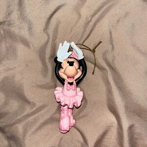 Disney Minnie Ballerina Ceramic Christmas Ornament